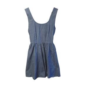 Armani Jeans Textured Fit & Flare Mini Dress
